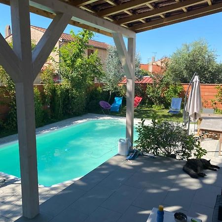 Cugnaux Toulouse Metropole Ouest Chambre Privee De Luxe - Sdb Wc Privee Terrasse Piscine Aqua Bike 外观 照片