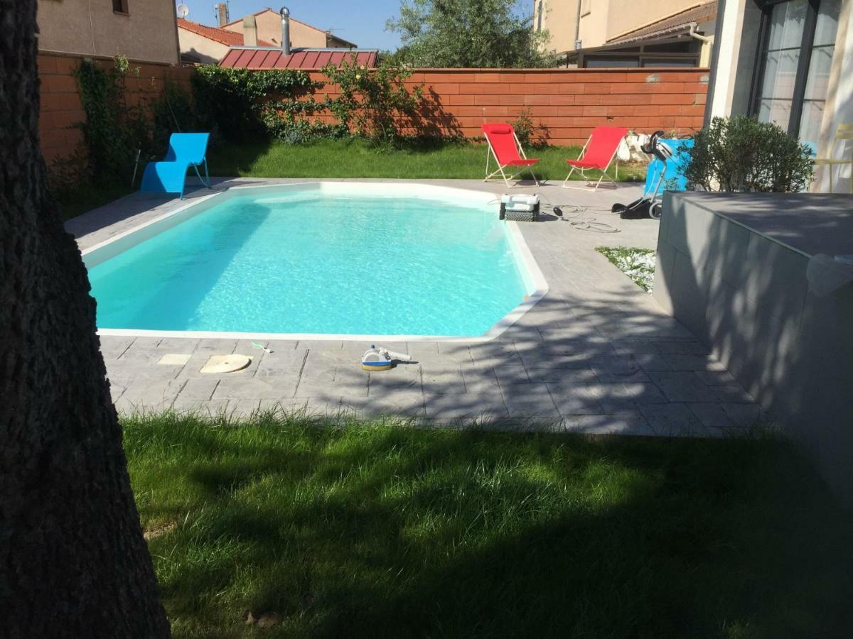 Cugnaux Toulouse Metropole Ouest Chambre Privee De Luxe - Sdb Wc Privee Terrasse Piscine Aqua Bike 外观 照片